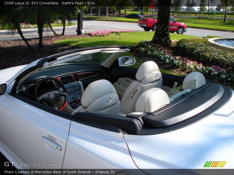 Starfire Pearl / Ecru 2008 Lexus SC 430 Convertible