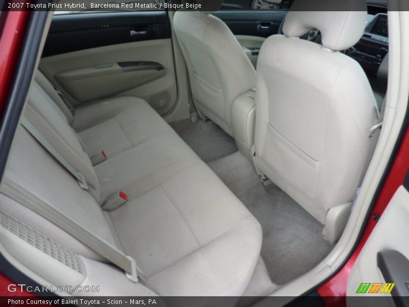 Barcelona Red Metallic / Bisque Beige 2007 Toyota Prius Hybrid