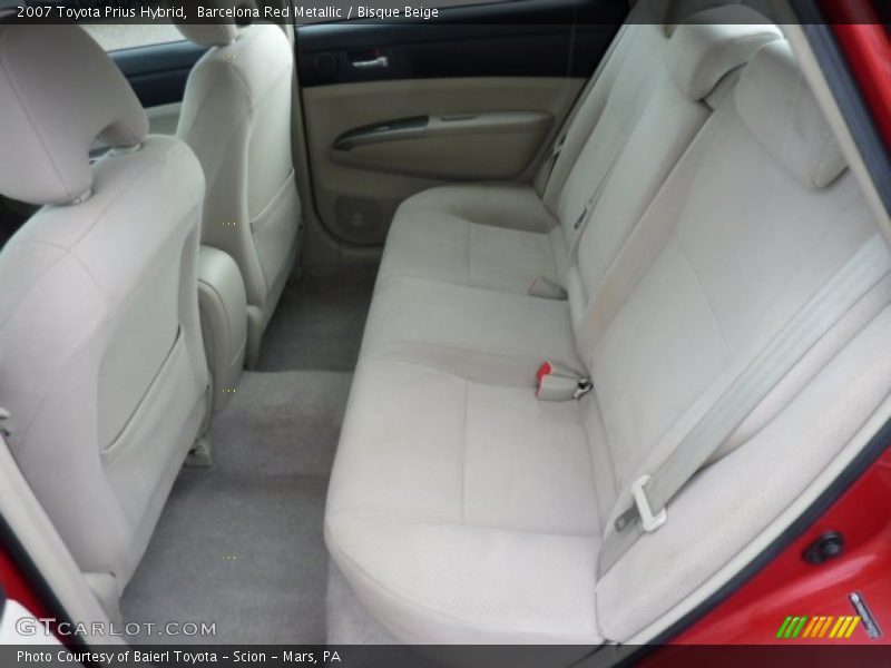 Barcelona Red Metallic / Bisque Beige 2007 Toyota Prius Hybrid