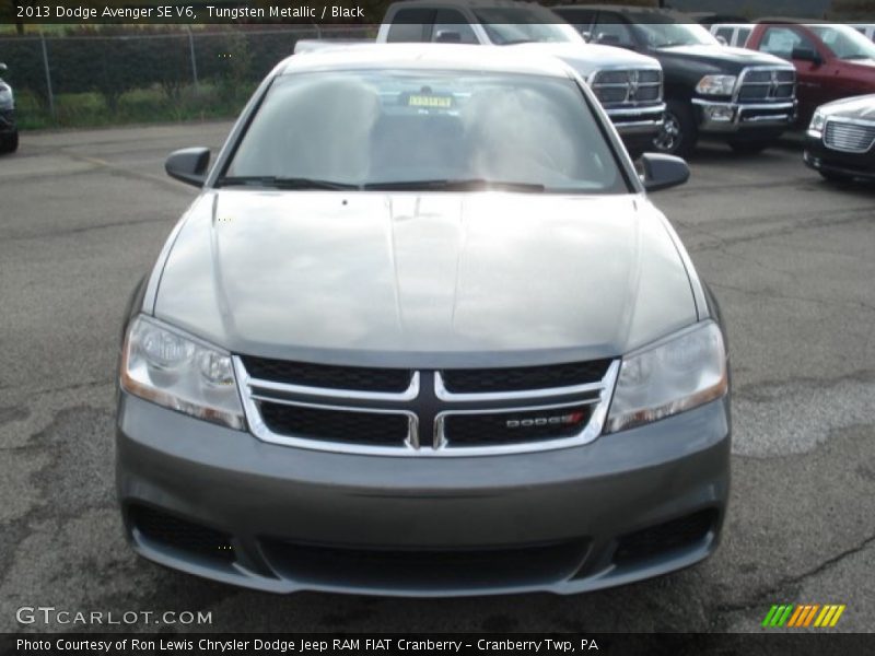 Tungsten Metallic / Black 2013 Dodge Avenger SE V6