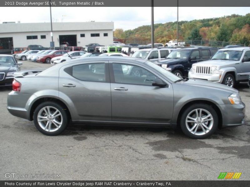 Tungsten Metallic / Black 2013 Dodge Avenger SE V6