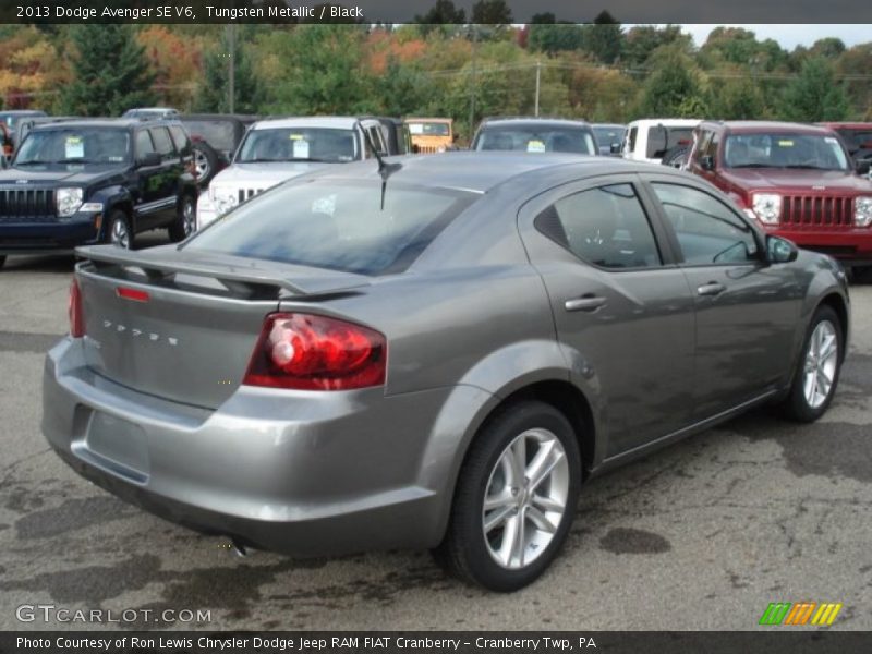 Tungsten Metallic / Black 2013 Dodge Avenger SE V6