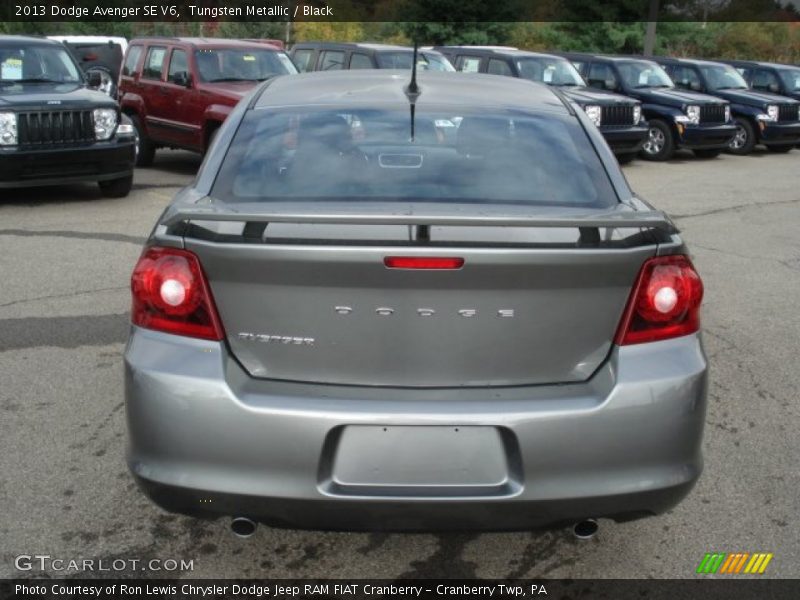 Tungsten Metallic / Black 2013 Dodge Avenger SE V6