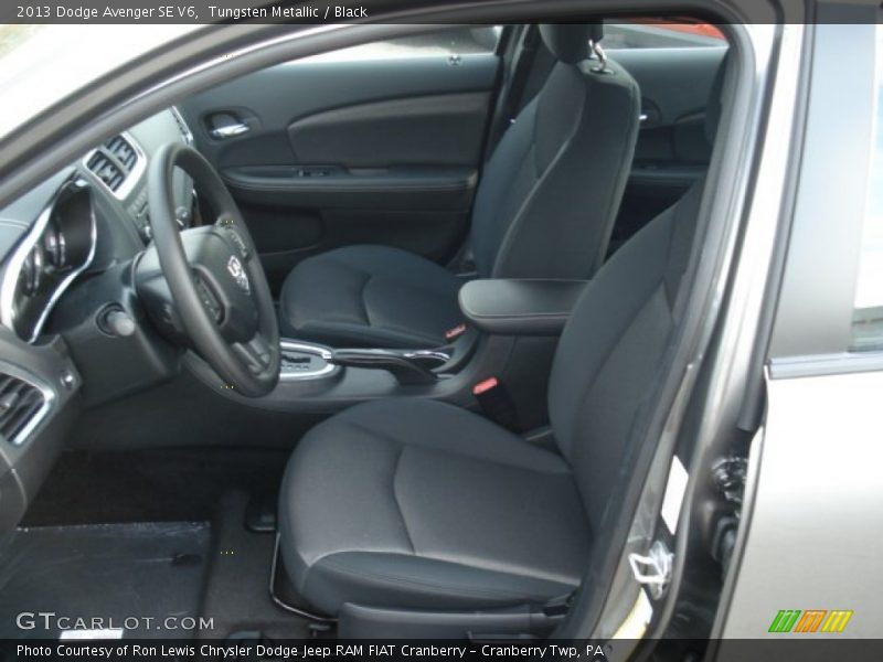 Tungsten Metallic / Black 2013 Dodge Avenger SE V6