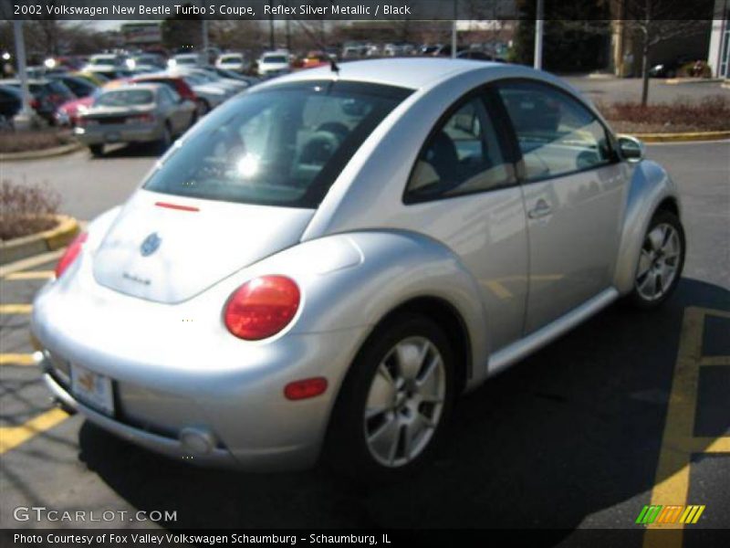 Reflex Silver Metallic / Black 2002 Volkswagen New Beetle Turbo S Coupe