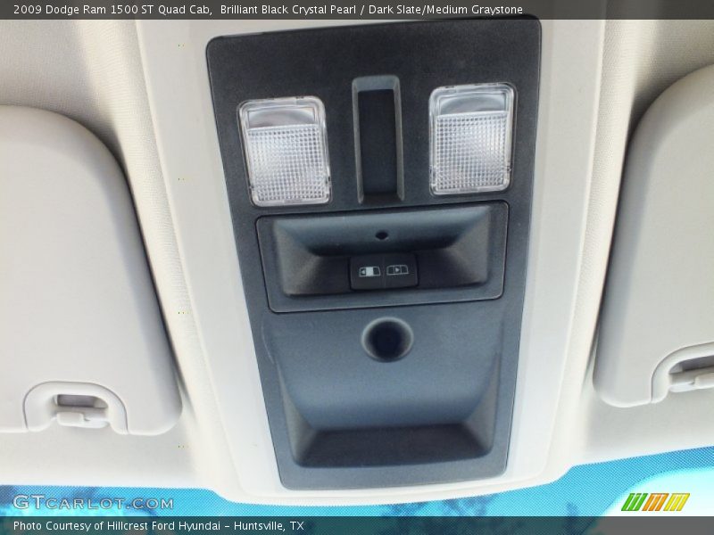 Brilliant Black Crystal Pearl / Dark Slate/Medium Graystone 2009 Dodge Ram 1500 ST Quad Cab