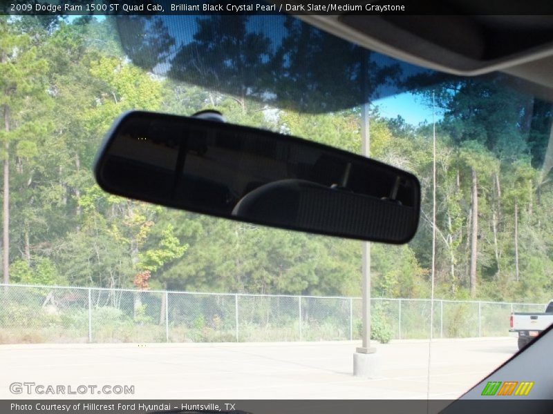 Brilliant Black Crystal Pearl / Dark Slate/Medium Graystone 2009 Dodge Ram 1500 ST Quad Cab