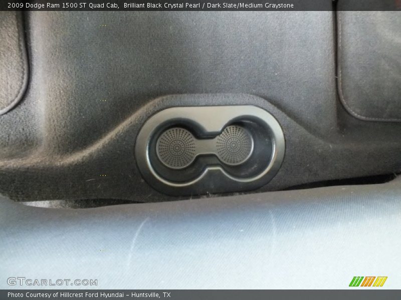 Brilliant Black Crystal Pearl / Dark Slate/Medium Graystone 2009 Dodge Ram 1500 ST Quad Cab