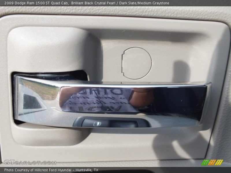 Brilliant Black Crystal Pearl / Dark Slate/Medium Graystone 2009 Dodge Ram 1500 ST Quad Cab