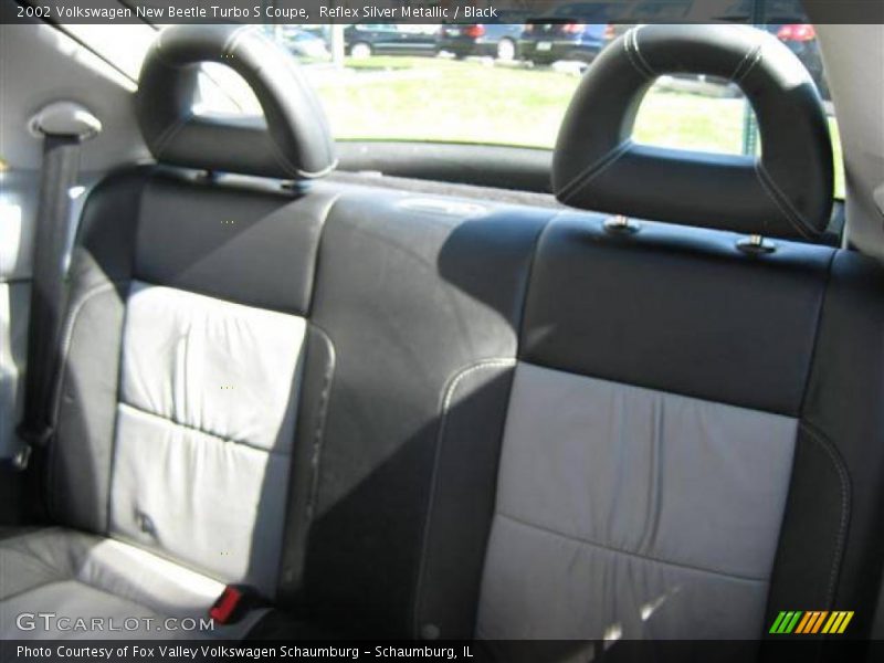 Reflex Silver Metallic / Black 2002 Volkswagen New Beetle Turbo S Coupe