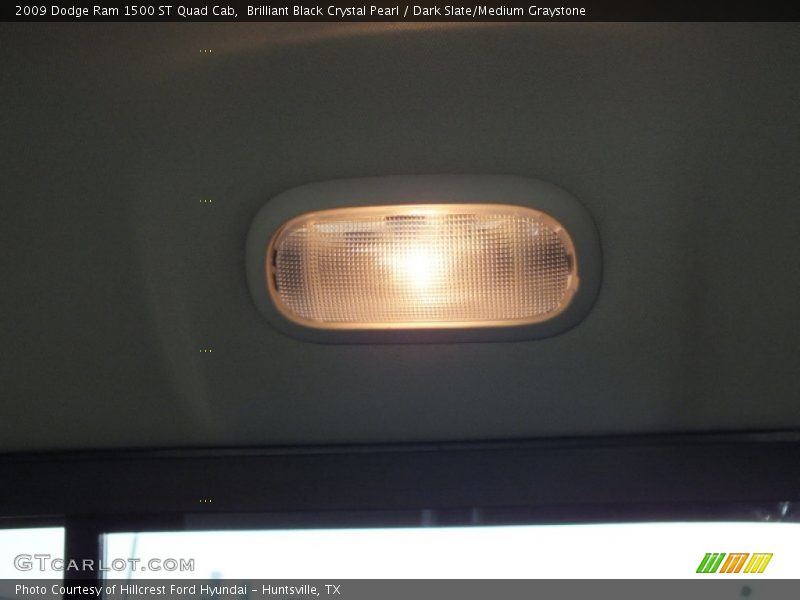 Brilliant Black Crystal Pearl / Dark Slate/Medium Graystone 2009 Dodge Ram 1500 ST Quad Cab