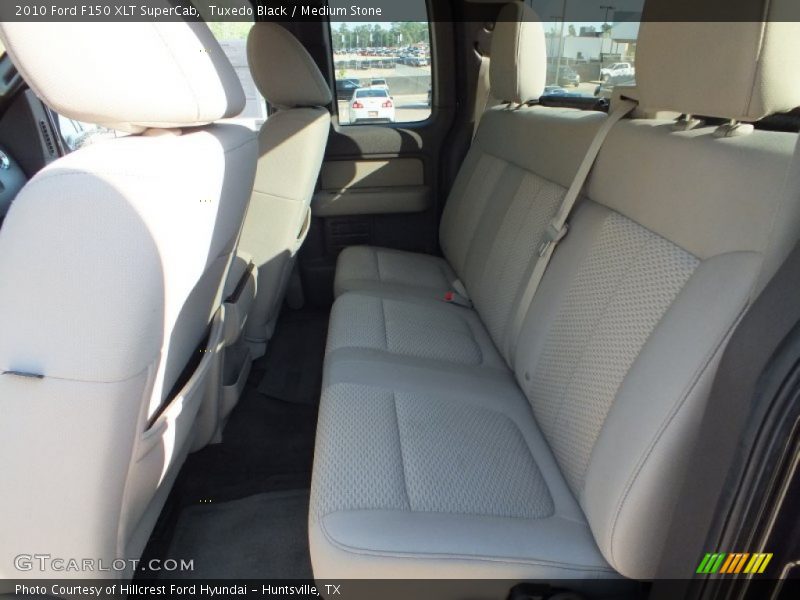 Tuxedo Black / Medium Stone 2010 Ford F150 XLT SuperCab