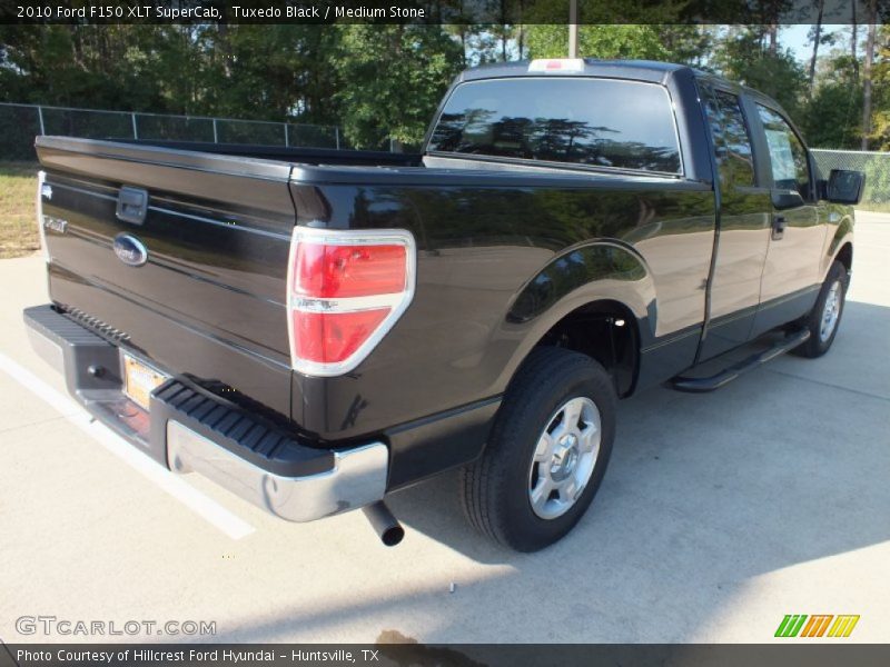 Tuxedo Black / Medium Stone 2010 Ford F150 XLT SuperCab