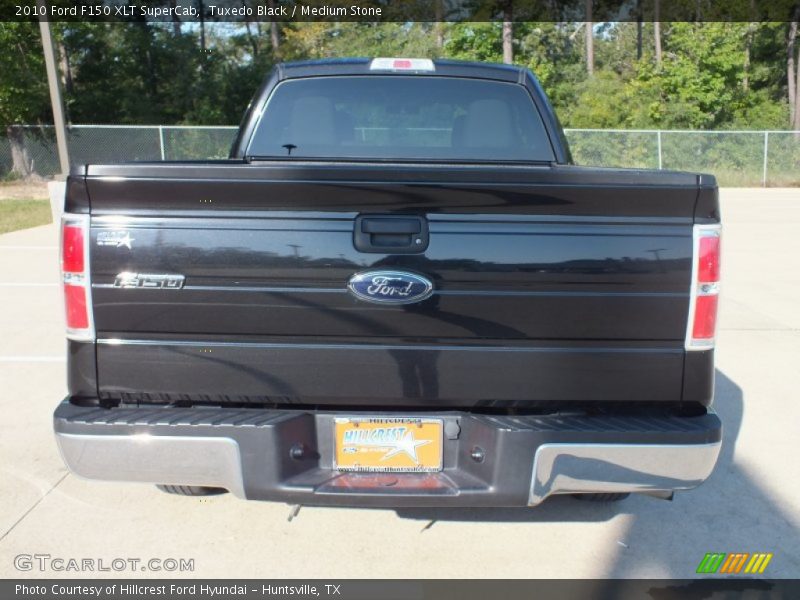 Tuxedo Black / Medium Stone 2010 Ford F150 XLT SuperCab
