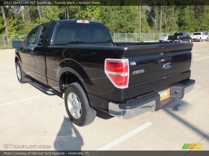 Tuxedo Black / Medium Stone 2010 Ford F150 XLT SuperCab