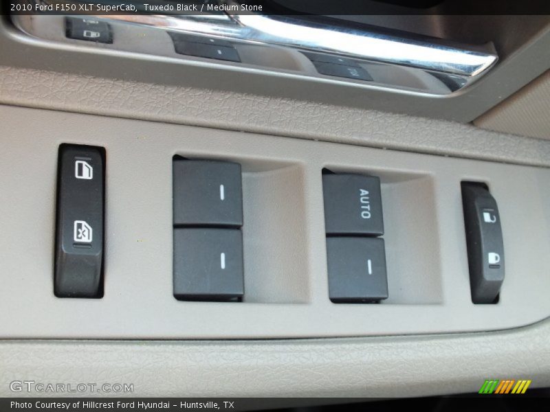 Tuxedo Black / Medium Stone 2010 Ford F150 XLT SuperCab