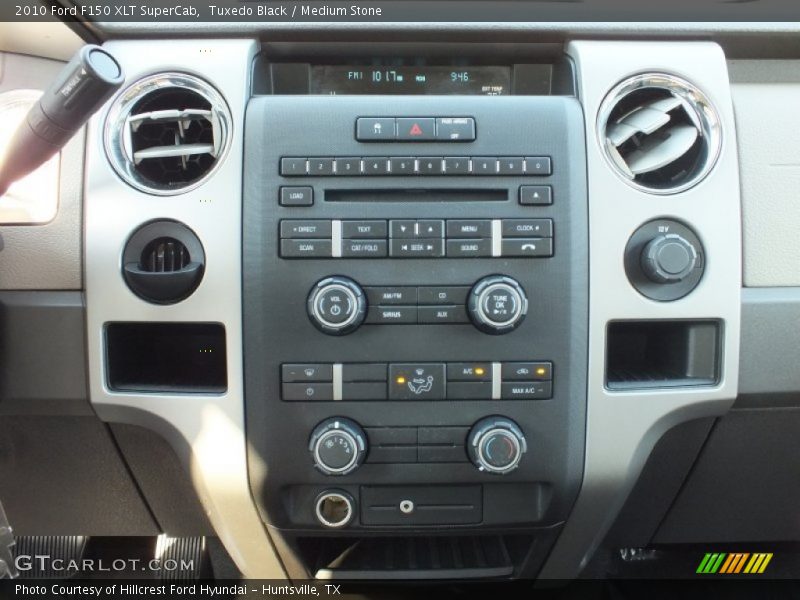 Tuxedo Black / Medium Stone 2010 Ford F150 XLT SuperCab