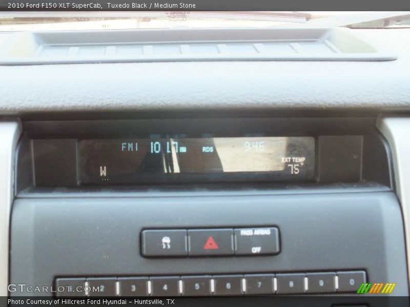 Tuxedo Black / Medium Stone 2010 Ford F150 XLT SuperCab