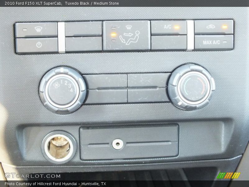 Tuxedo Black / Medium Stone 2010 Ford F150 XLT SuperCab