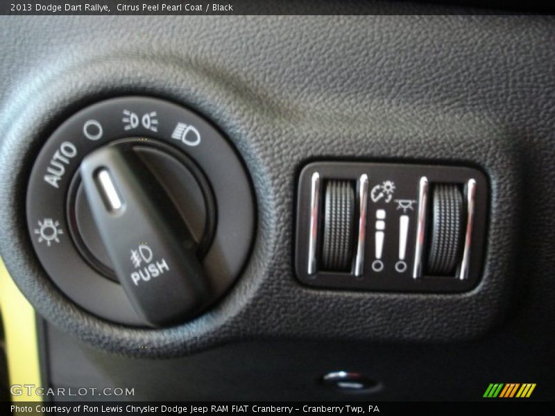 Controls of 2013 Dart Rallye