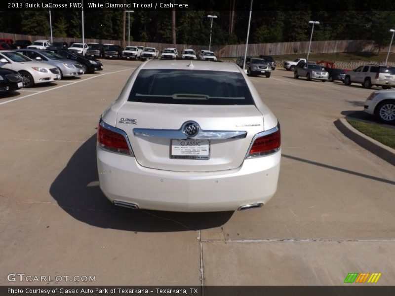 White Diamond Tricoat / Cashmere 2013 Buick LaCrosse FWD