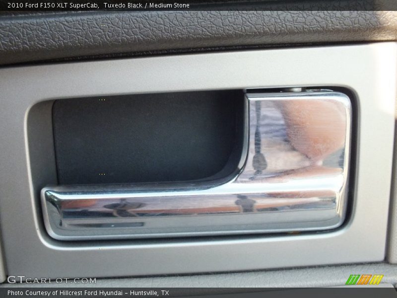 Tuxedo Black / Medium Stone 2010 Ford F150 XLT SuperCab