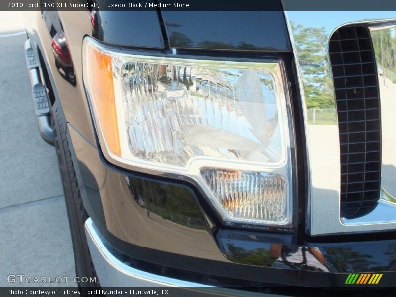 Tuxedo Black / Medium Stone 2010 Ford F150 XLT SuperCab
