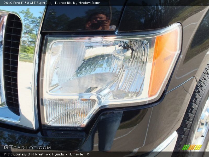 Tuxedo Black / Medium Stone 2010 Ford F150 XLT SuperCab