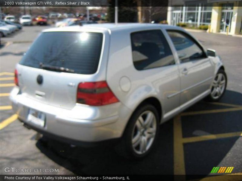 Reflex Silver / Black 2003 Volkswagen GTI VR6