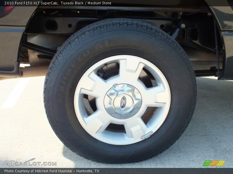 Tuxedo Black / Medium Stone 2010 Ford F150 XLT SuperCab