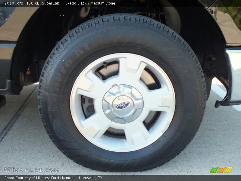 Tuxedo Black / Medium Stone 2010 Ford F150 XLT SuperCab