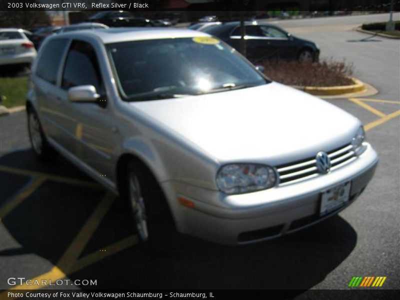 Reflex Silver / Black 2003 Volkswagen GTI VR6