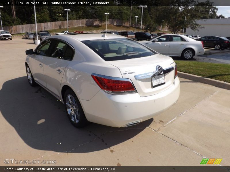 White Diamond Tricoat / Cashmere 2013 Buick LaCrosse FWD