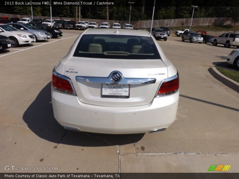 White Diamond Tricoat / Cashmere 2013 Buick LaCrosse FWD