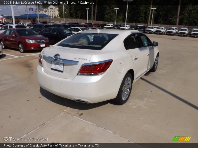 White Diamond Tricoat / Cashmere 2013 Buick LaCrosse FWD