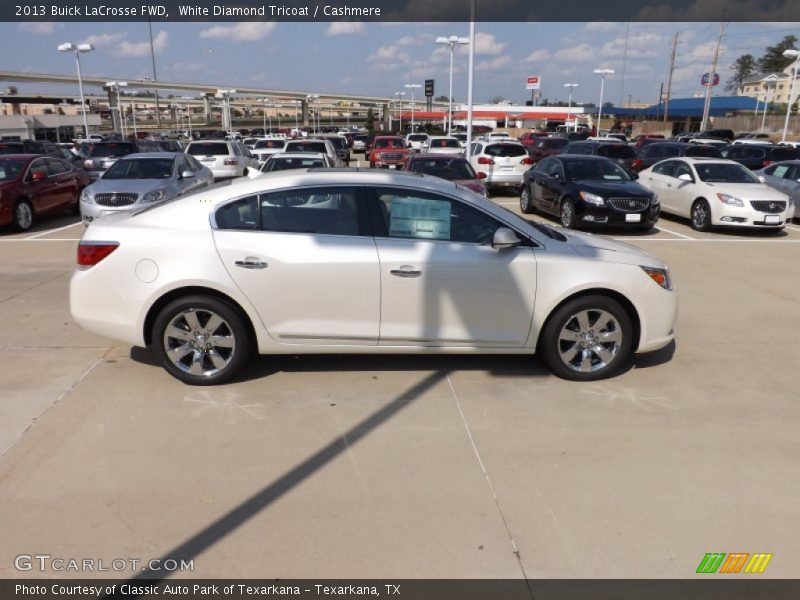 White Diamond Tricoat / Cashmere 2013 Buick LaCrosse FWD