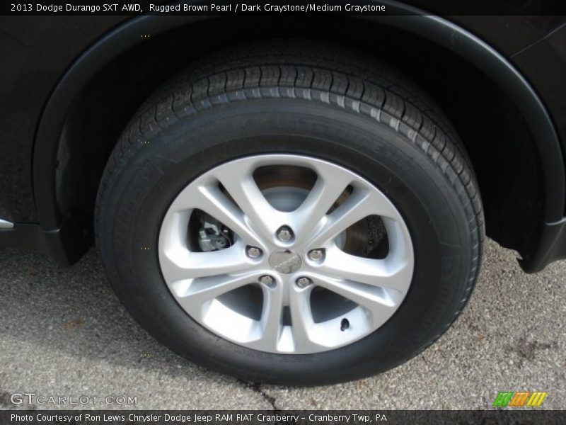 Rugged Brown Pearl / Dark Graystone/Medium Graystone 2013 Dodge Durango SXT AWD