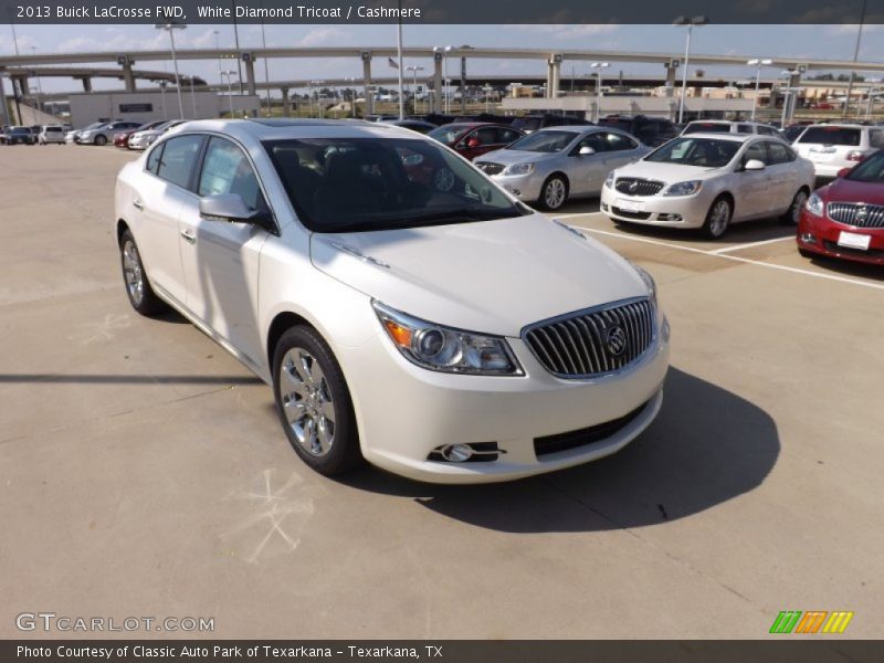 White Diamond Tricoat / Cashmere 2013 Buick LaCrosse FWD
