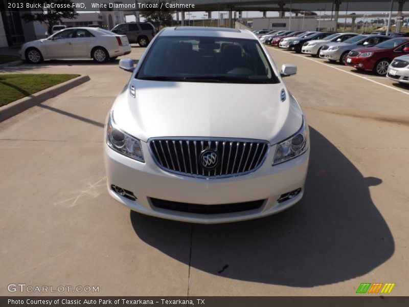 White Diamond Tricoat / Cashmere 2013 Buick LaCrosse FWD