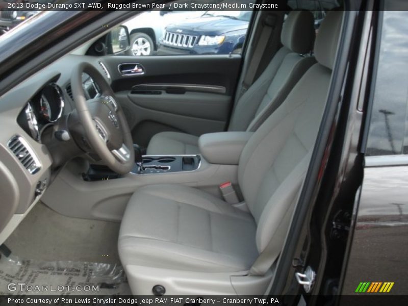 Rugged Brown Pearl / Dark Graystone/Medium Graystone 2013 Dodge Durango SXT AWD