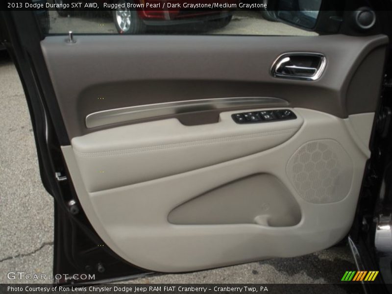 Rugged Brown Pearl / Dark Graystone/Medium Graystone 2013 Dodge Durango SXT AWD