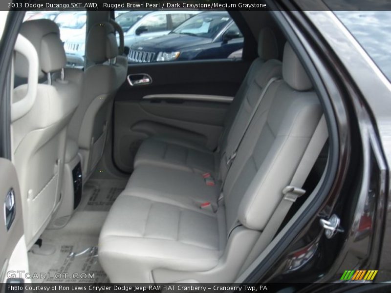 Rugged Brown Pearl / Dark Graystone/Medium Graystone 2013 Dodge Durango SXT AWD
