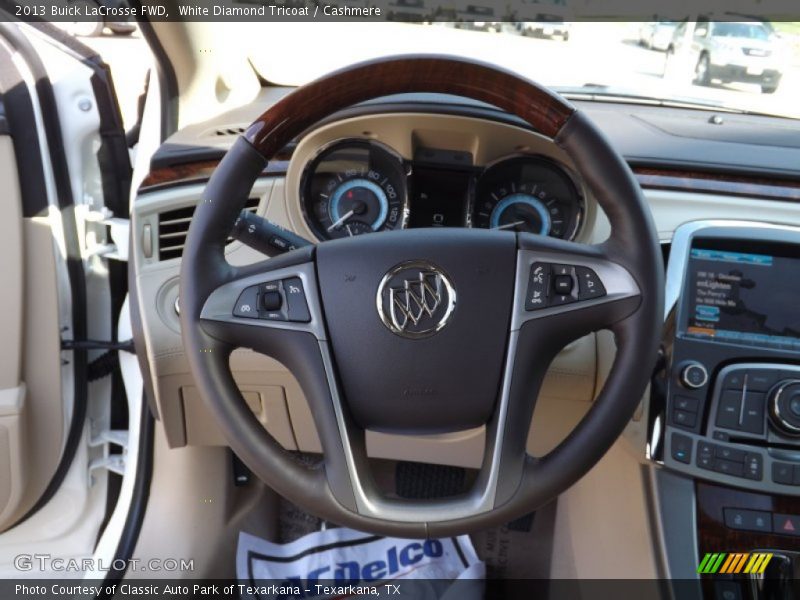 White Diamond Tricoat / Cashmere 2013 Buick LaCrosse FWD