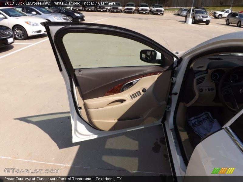 White Diamond Tricoat / Cashmere 2013 Buick LaCrosse FWD