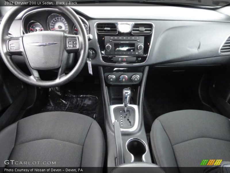 Dashboard of 2012 200 LX Sedan