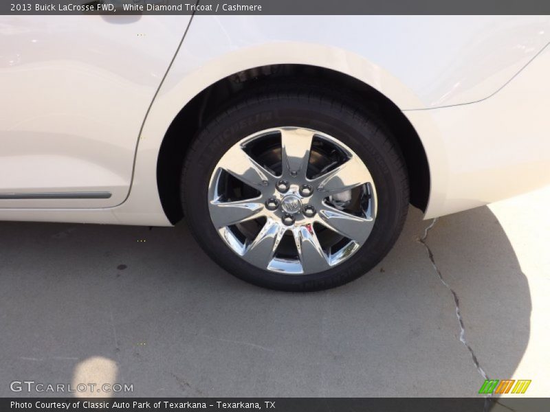 White Diamond Tricoat / Cashmere 2013 Buick LaCrosse FWD