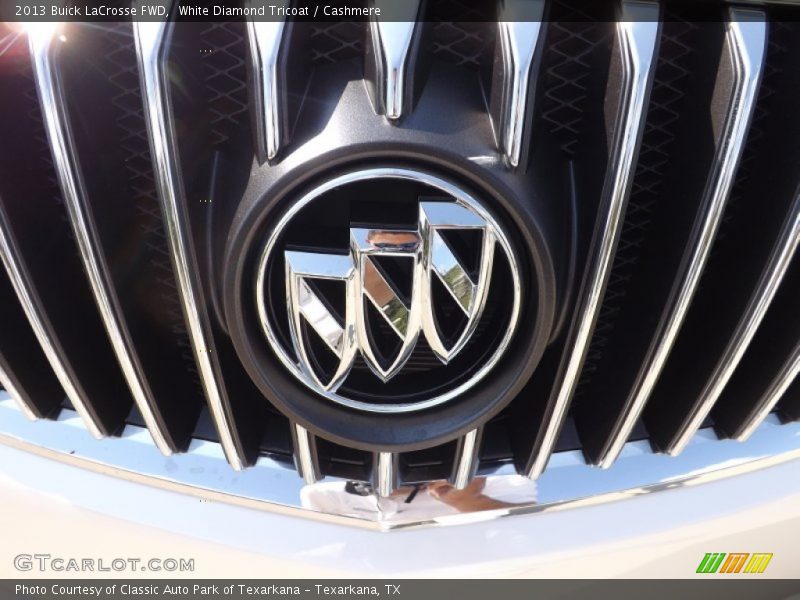White Diamond Tricoat / Cashmere 2013 Buick LaCrosse FWD
