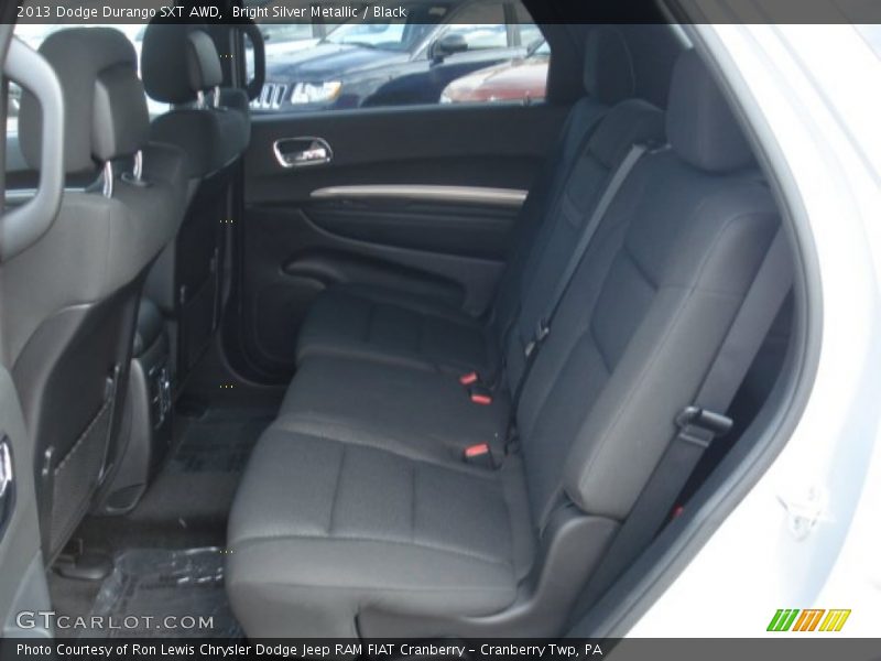 Bright Silver Metallic / Black 2013 Dodge Durango SXT AWD