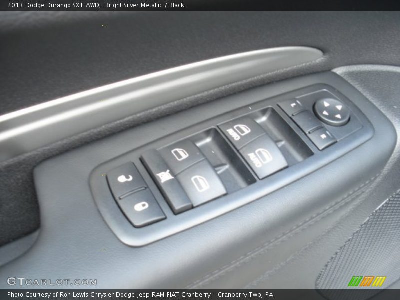 Bright Silver Metallic / Black 2013 Dodge Durango SXT AWD