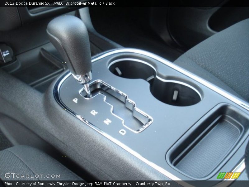 Bright Silver Metallic / Black 2013 Dodge Durango SXT AWD